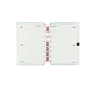 agenda permanente a5 azul pastel caderno inteligente agenda permanente a5 azul pastel caderno inteligente