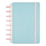agenda permanente a5 azul pastel caderno inteligente agenda permanente a5 azul pastel caderno inteligente