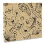 álbum scrap 20 folhas flamingo kraft álbum scrap 20 folhas flamingo kraft