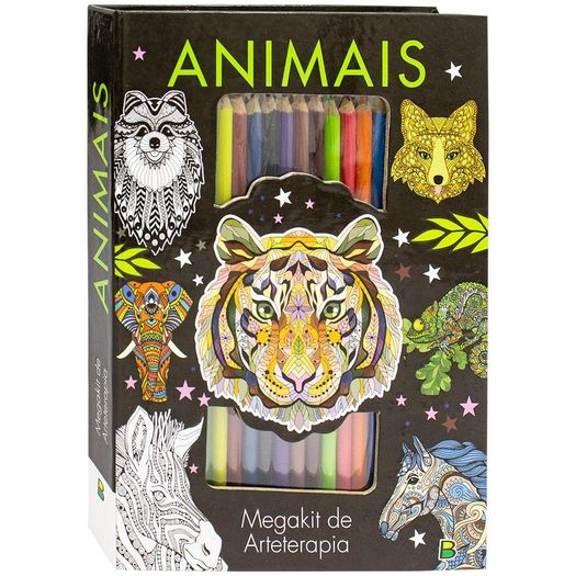 megakit de arteterapia: animais megakit de arteterapia: animais