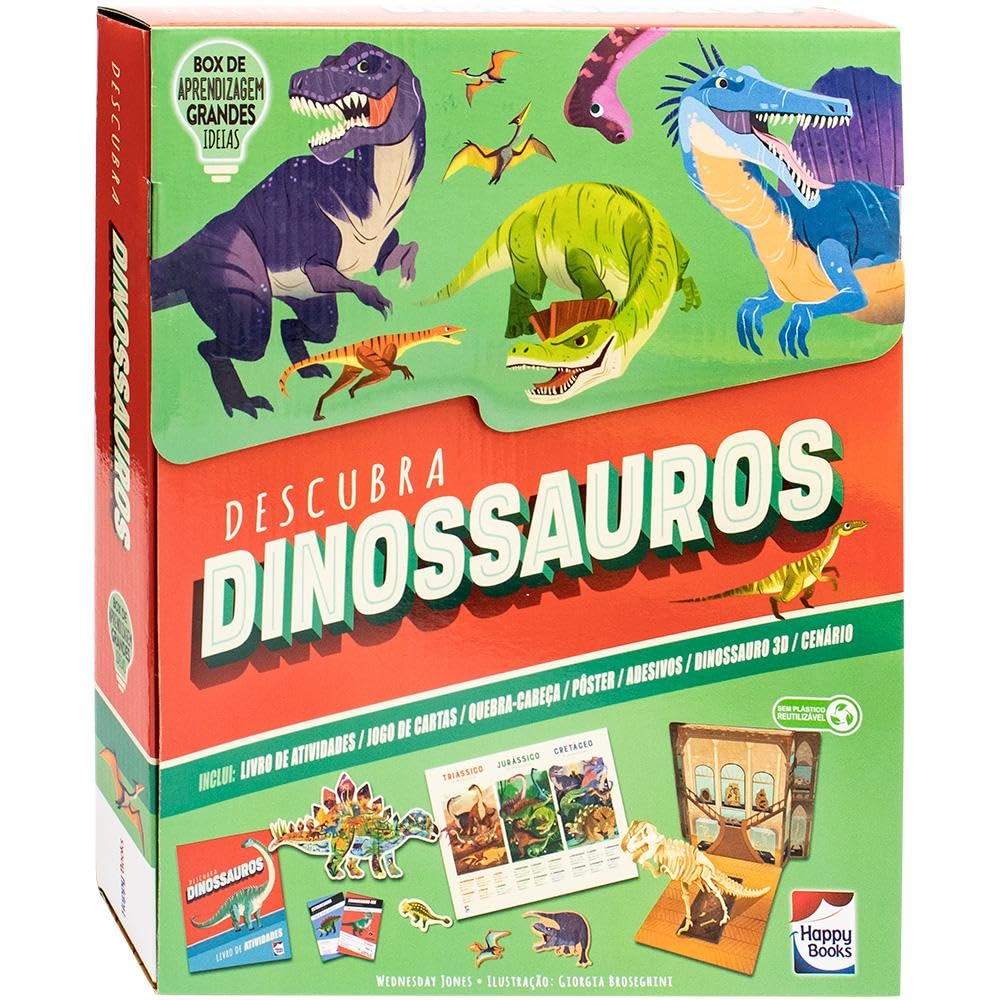 Dinossauro de papel 3d quebra-cabeça brinquedos jurássico dino
