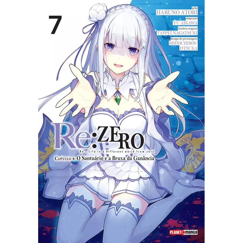 Re Zero - Capítulo 04 - O Santuário E A Bruxa Da Ganância - Vol 07