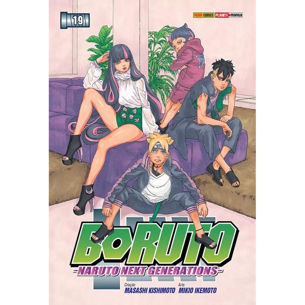 Manga Boruto Kit Primeiros Volumes Naruto Next Generations
