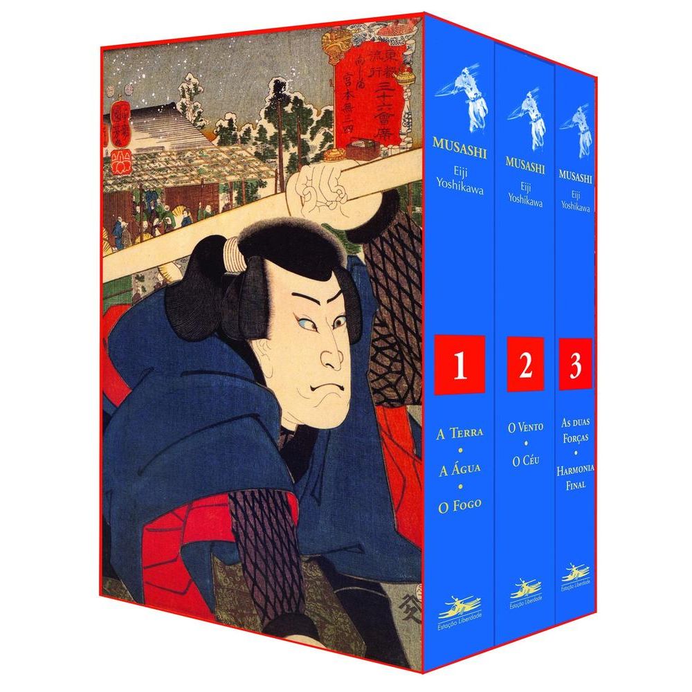 Musashi - 3 Volumes - Livrarias Curitiba