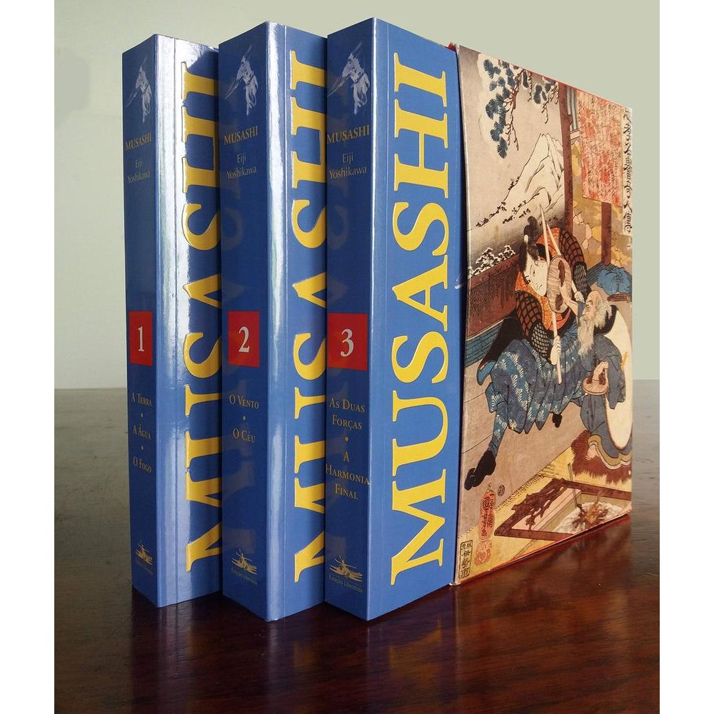 Musashi - 3 Volumes - Livrarias Curitiba