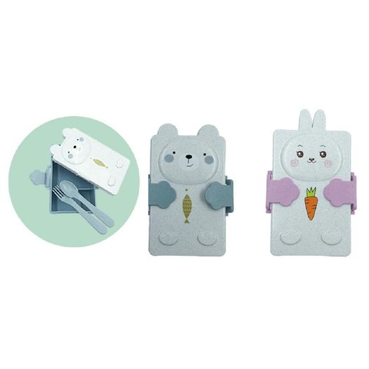 marmita bichinhos com 2 talheres de plástico 19x12x6,9cm diversos modelos marmita bichinhos com 2 talheres de plástico 19x12x6,9cm diversos modelos