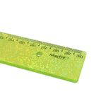 régua 30cm new line holográfica glitter amarela régua 30cm new line holográfica glitter amarela