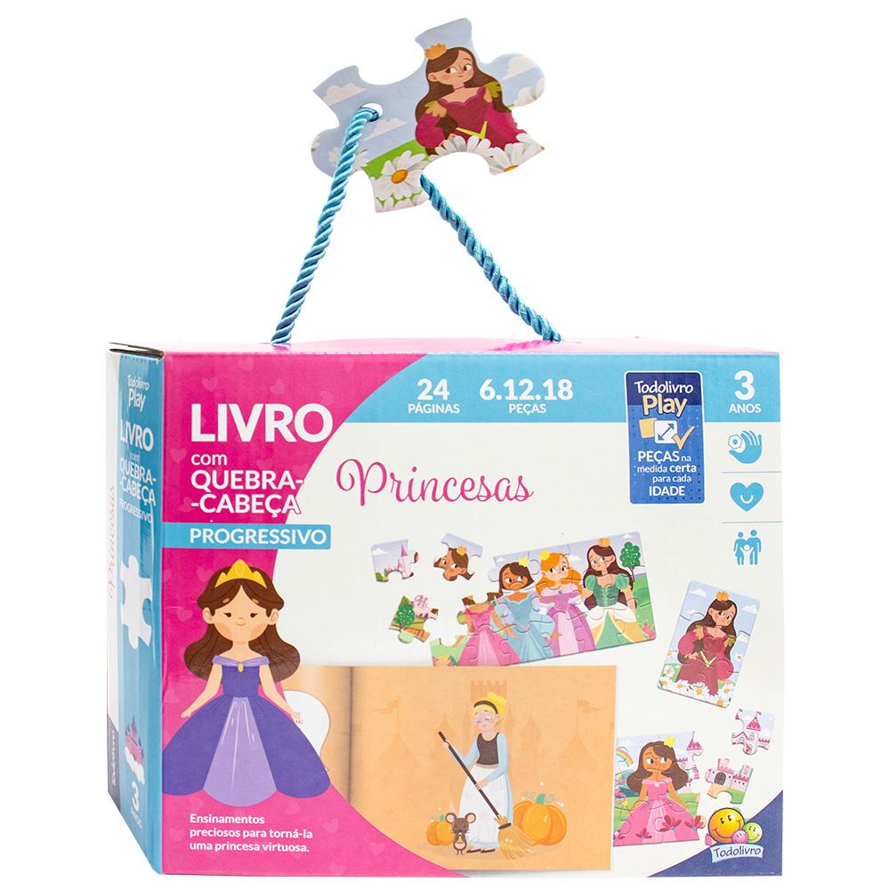 Super Kit - Disney Princesas - QC - Dominó - Jogo da Memória