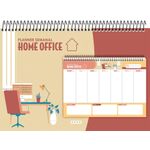 bloco mesa planner permanente semanal home office espiral bloco mesa planner permanente semanal home office espiral