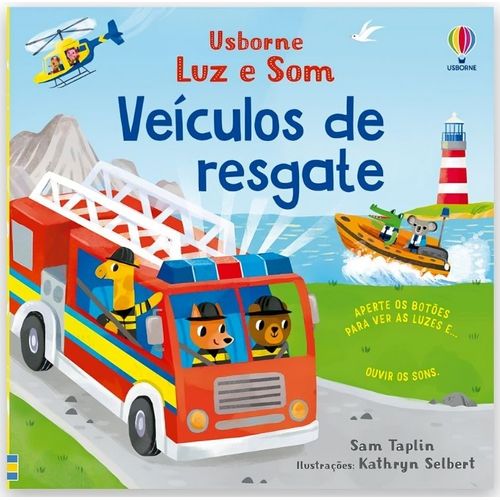 veículos de resgate - luz e som