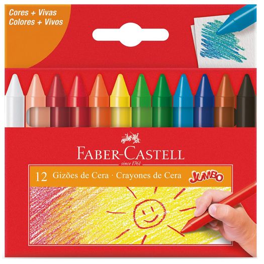 gizão de cera 12 cores jumbo gizão de cera 12 cores jumbo