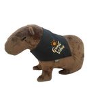 pelúcia capivara good vibes pequena pelúcia capivara good vibes pequena