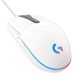 mouse g203 lightsync branco - logitech