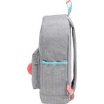 mochila com alça academie dots cinza