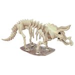desenterre um dinossauro - tricerátopo