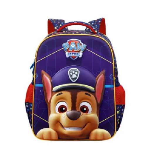 mochila com alça patrulha canina chase azul mochila com alça patrulha canina chase azul