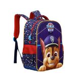 mochila com alça patrulha canina chase azul mochila com alça patrulha canina chase azul