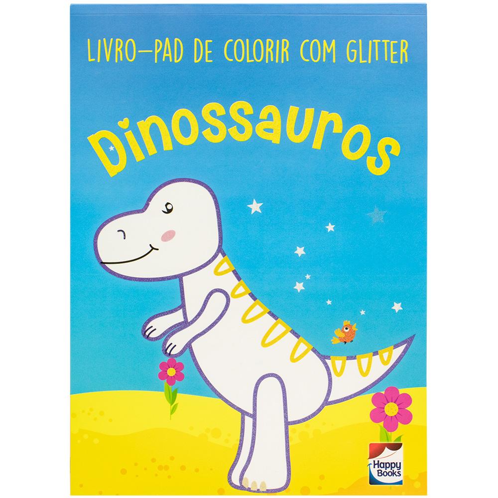 Meu Primeiro Livro De Colorir Com Lápis Dinossauros - Bom Preço
