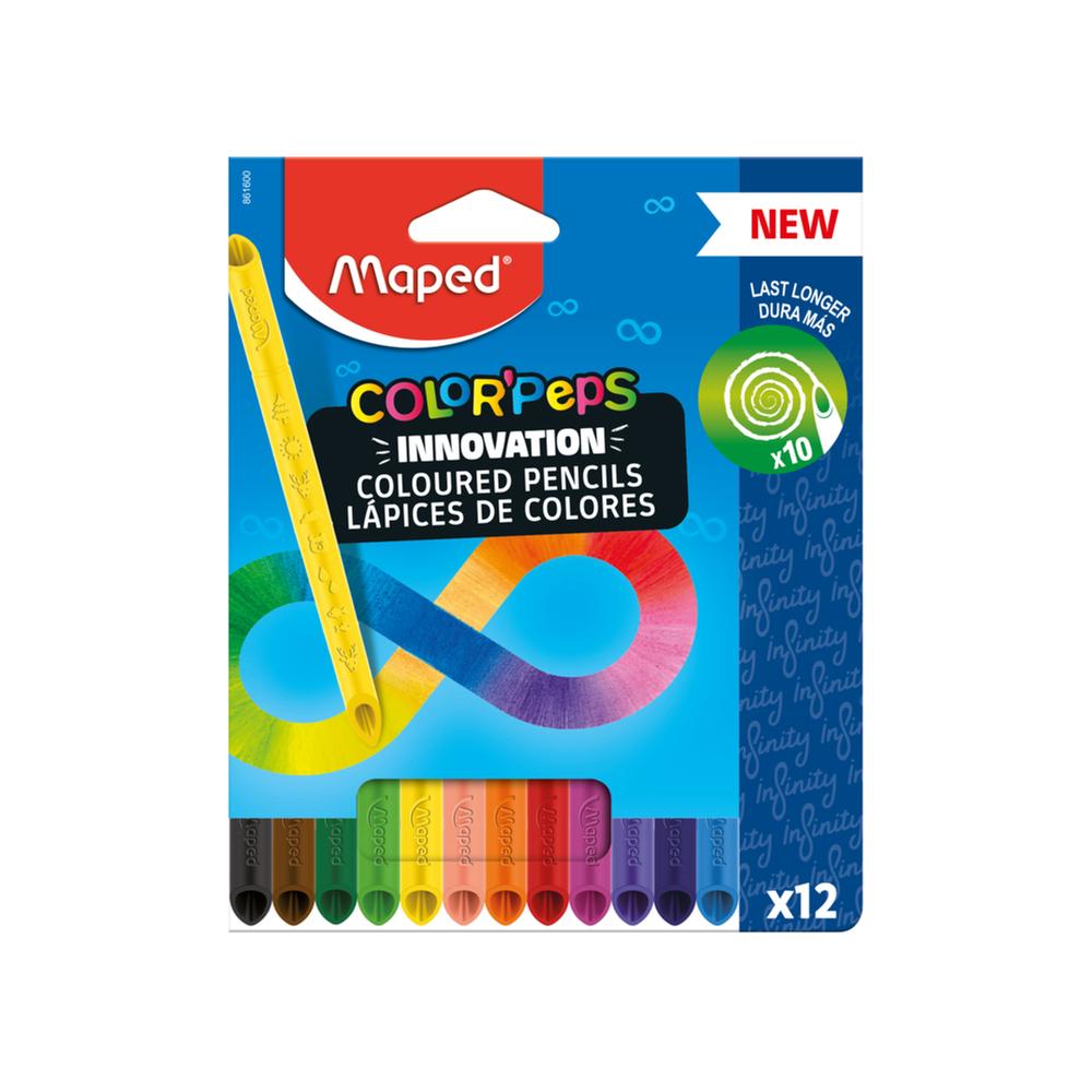 ThEast 30 peças de lápis de cor arco-íris, 4 cores em 1 lápis de