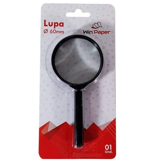 lupa de mão 60mm diametro 10cm lupa de mão 60mm diametro 10cm