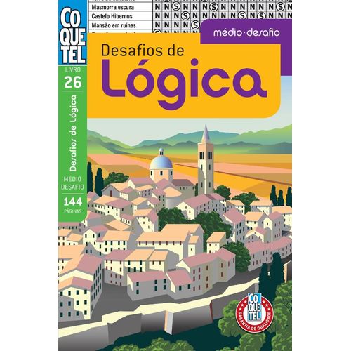 Lógica Coquetel 144 Páginas Médio - Difícil