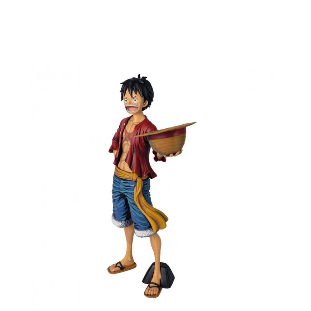 Action Figure Monkey D. Luffy Chapéu Palha One Piece Bandai