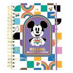 caderno universitário smart disney pride mickey/minnie 80 folhas dac caderno universitário smart disney pride mickey/minnie 80 folhas dac