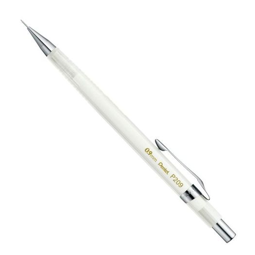 lapiseira 0,9 sharp clena branco transparente lapiseira 0,9 sharp clena branco transparente