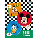 caderno brochurão 48 folhas capa dura mickey caderno brochurão 48 folhas capa dura mickey