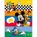 caderno brochurão 48 folhas capa dura mickey caderno brochurão 48 folhas capa dura mickey