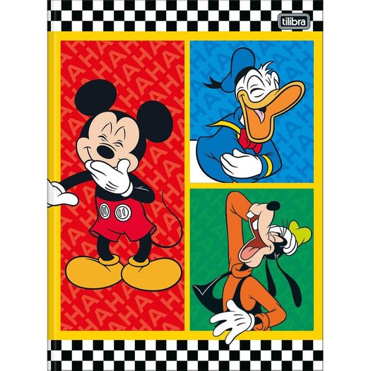 caderno brochurão 48 folhas capa dura mickey caderno brochurão 48 folhas capa dura mickey
