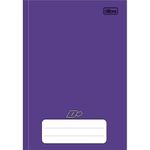 caderno linguagem brochura 48 folhas capa dura roxo d+ caderno linguagem brochura 48 folhas capa dura roxo d+