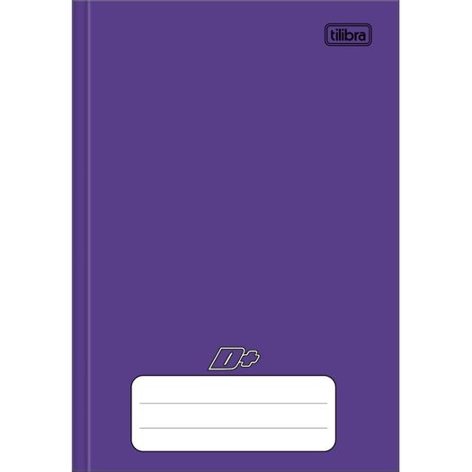 caderno linguagem brochura 96 folhas capa dura roxo d+ caderno linguagem brochura 96 folhas capa dura roxo d+