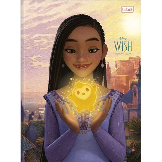 caderno brochurão 80 folhas capa dura wish caderno brochurão 80 folhas capa dura wish