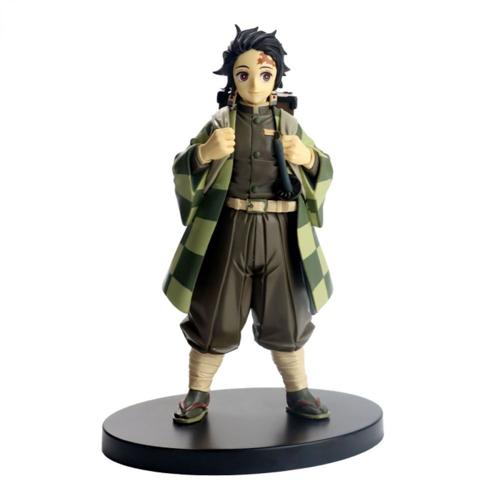 Boneco Demon Slayer Kimetsu no Yaiba Tanjiro Kamado Vibration Stars Bandai  Banpresto