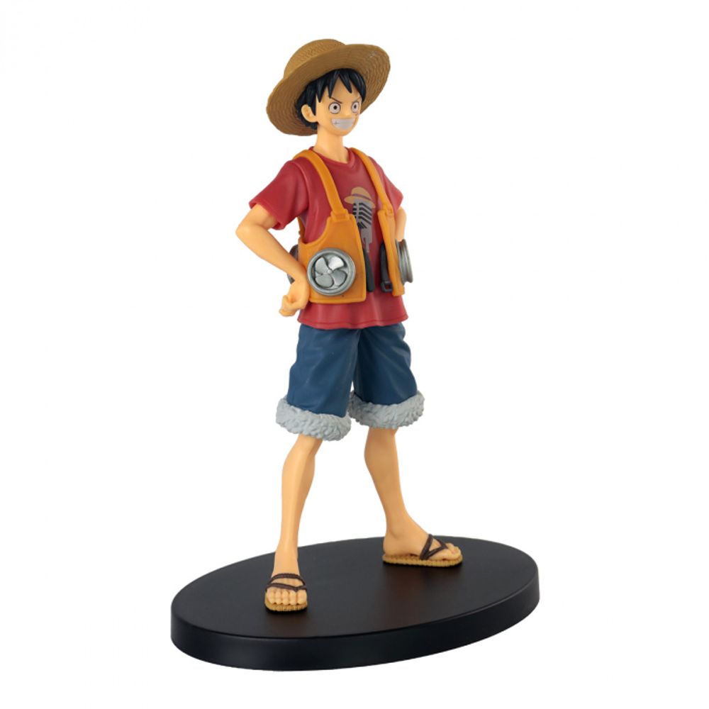 Boneco one piece - luffy - the grandline men saga de wano - bandai