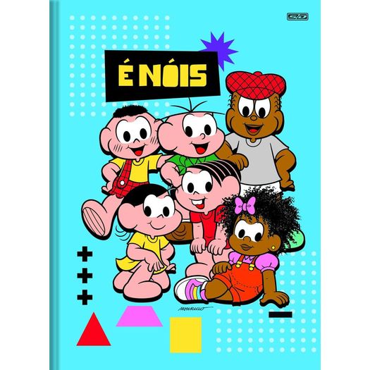 caderno linguagem brochura 80f capa dura turma da mônica sd caderno linguagem brochura 80f capa dura turma da mônica sd