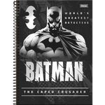 caderno universitário 1x1 80 folhas capa dura batman caderno universitário 1x1 80 folhas capa dura batman