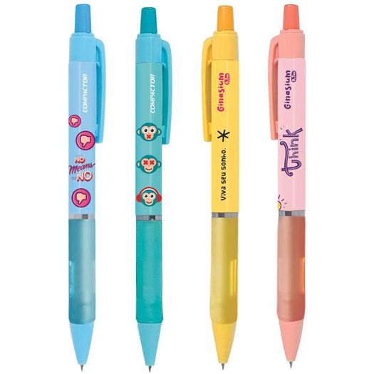 lapiseira ginasium pastel 0,7mm diversas cores avulso compactor lapiseira ginasium pastel 0,7mm diversas cores avulso compactor