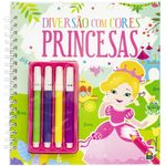 diversão com cores - princesas