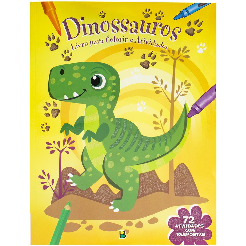 Livreto de atividades sobre dinossauros < Livreto de atividades > -  Português