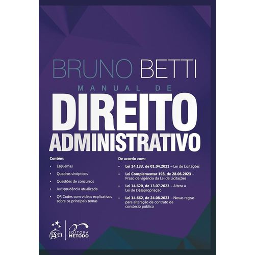 manual de direito administrativo - betti