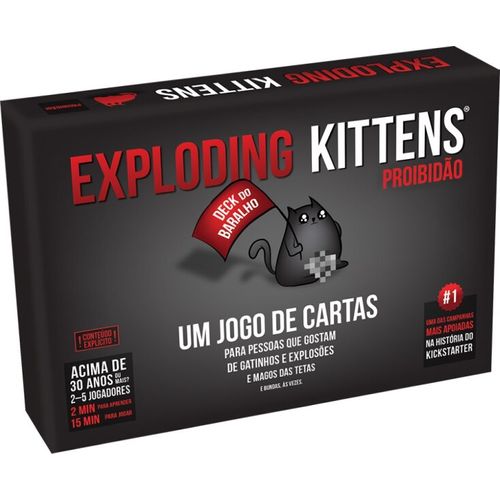 exploding kittens - proibidão - galapagos jogos