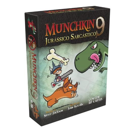 munchkin 9 - jurássico sarcástico (expansão) - galápagos jogos munchkin 9 - jurássico sarcástico (expansão) - galápagos jogos