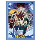 caderno brochurão 80 folhas cd my hero academia caderno brochurão 80 folhas cd my hero academia