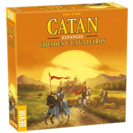 catan - cidades e cavaleiros - expansão catan - cidades e cavaleiros - expansão