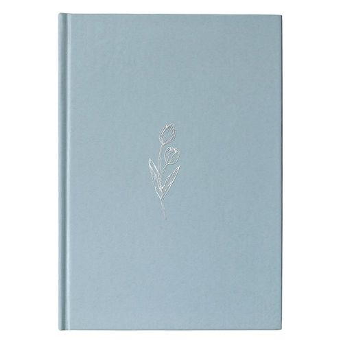 bíblia sagrada nvi - azul tulipa