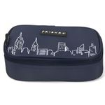 estojo box friends azul escuro luxcel