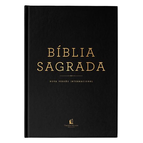 bíblia sagrada nvi - preta clássica