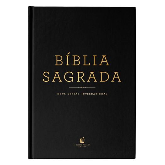 bíblia sagrada nvi - preta clássica bíblia sagrada nvi - preta clássica